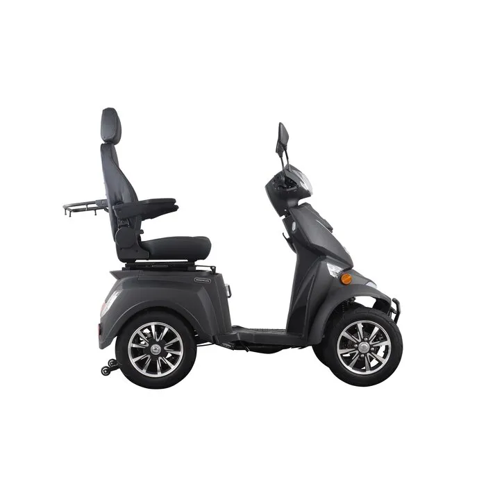 Mega-Mobility Scootmobiel Q4 Zwart Mat