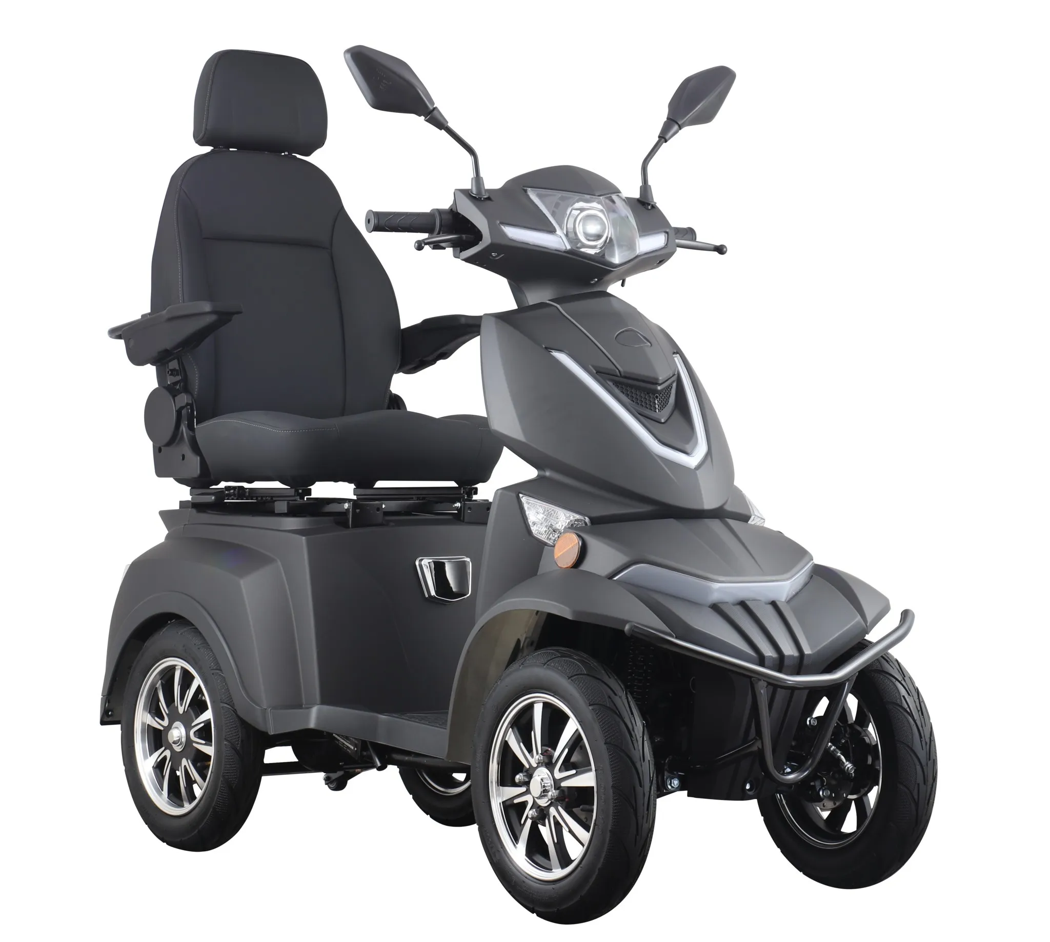 Mega-Mobility Scootmobiel Q4 Zwart Mat