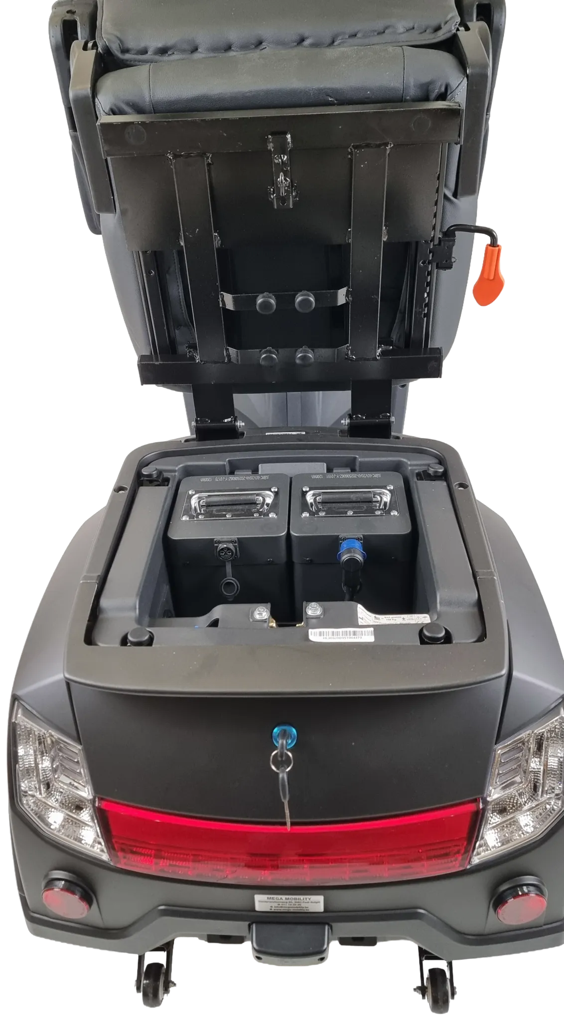 Mega-Mobility Scootmobiel V3 Zwart Mat