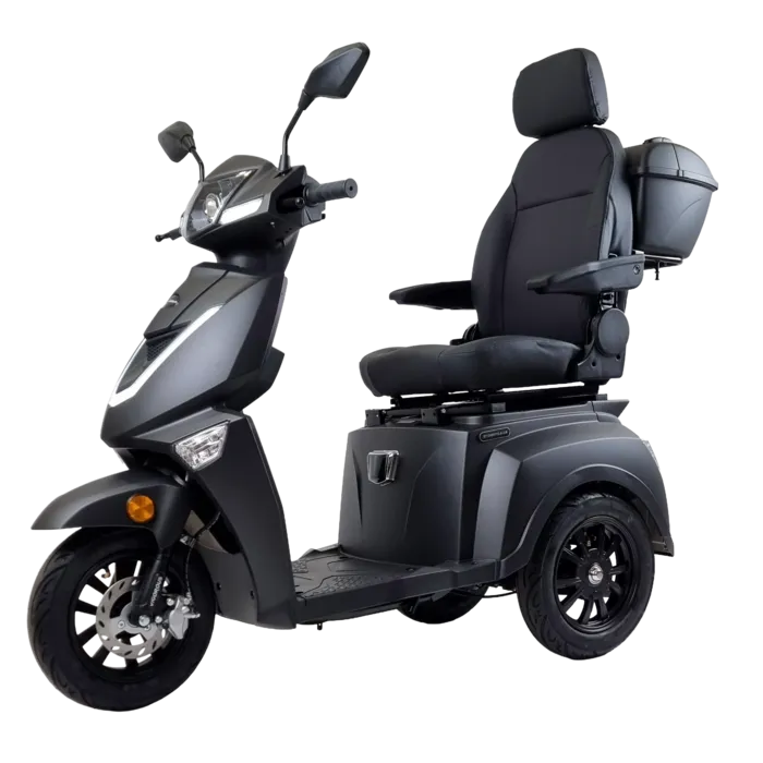 Mega-Mobility Scootmobiel V3 Zwart Mat