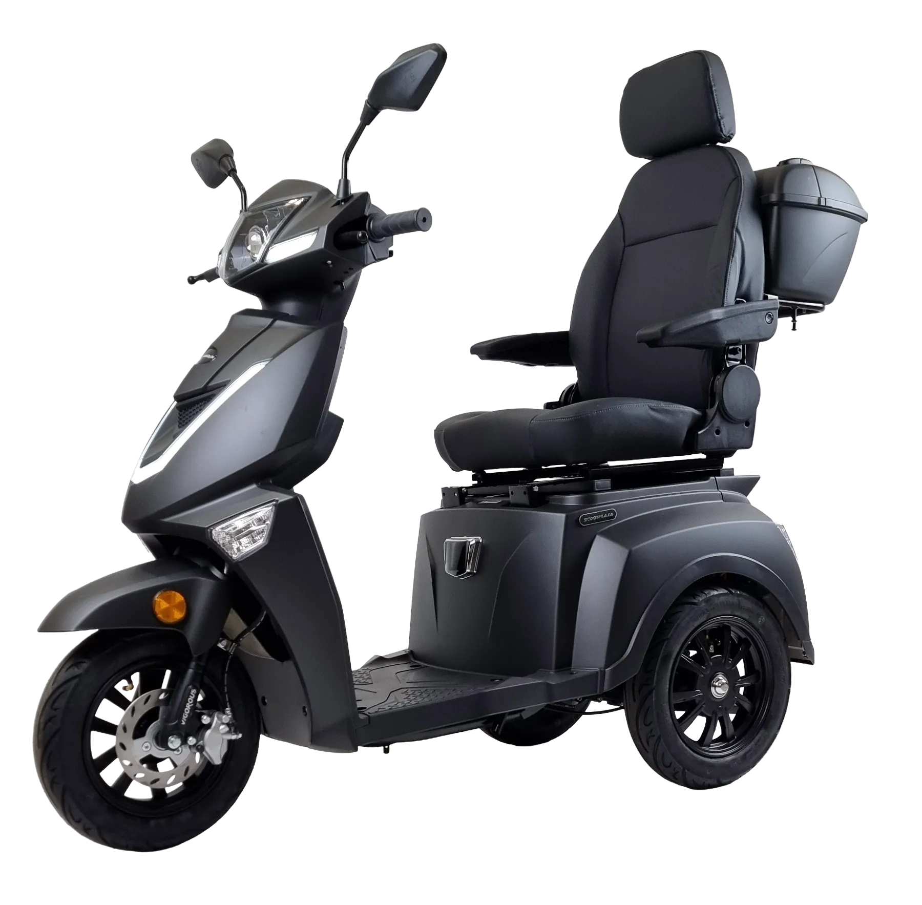 Mega-Mobility Scootmobiel V3 Zwart Mat