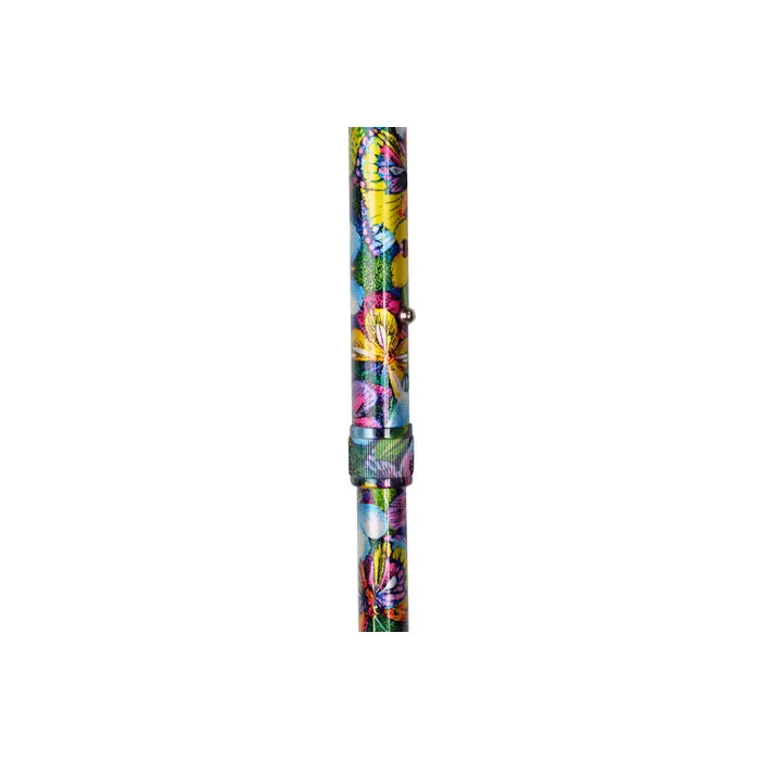 able2  Walk-On opvouwbare wandelstok Butterfly