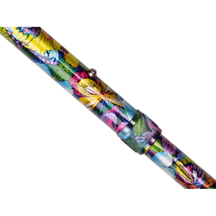 able2  Walk-On opvouwbare wandelstok Butterfly