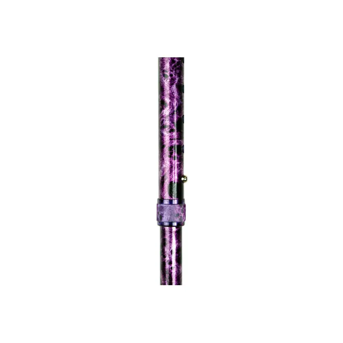 able2  Walk-On opvouwbare wandelstok Purple Marble