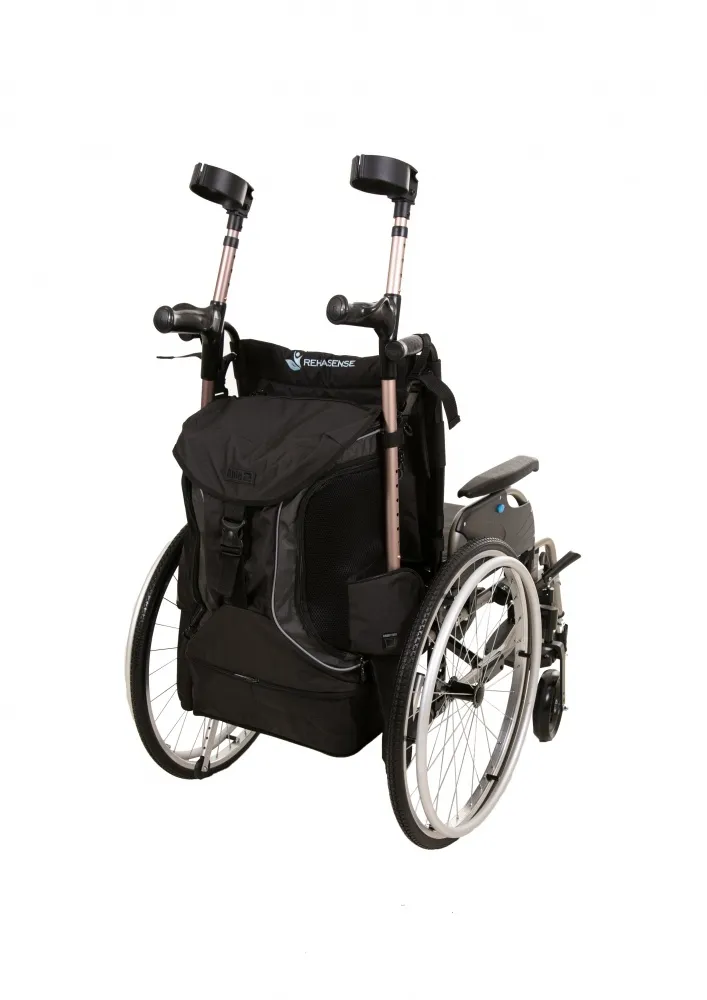 able2  Torba Go rolstoel & scootmobieltas zwart/grijs