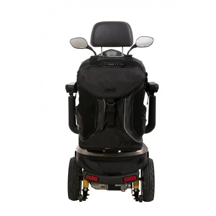able2  Torba Go rolstoel & scootmobieltas zwart/grijs