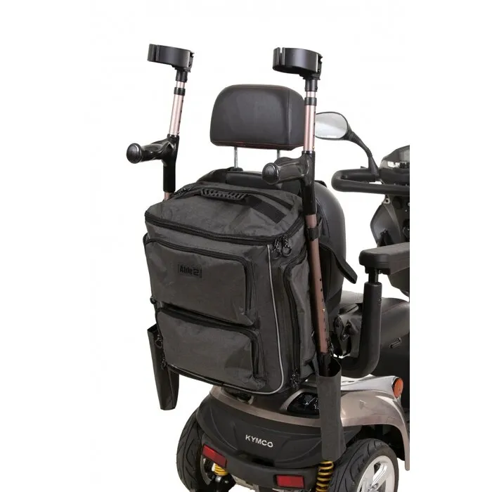 able2  Torba Luxe rolstoel & scootmobieltas  grijs/zwart