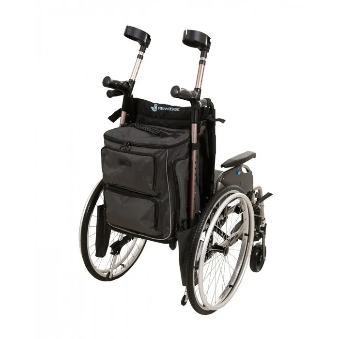 able2  Torba Luxe rolstoel & scootmobieltas  grijs/zwart