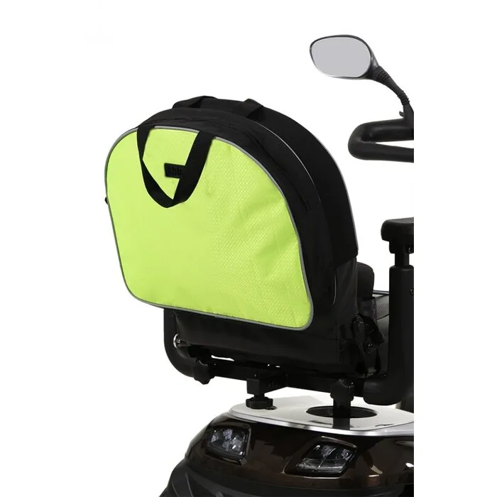 able2  Scootmobieltas over rugsteun zwart Hi-Vis