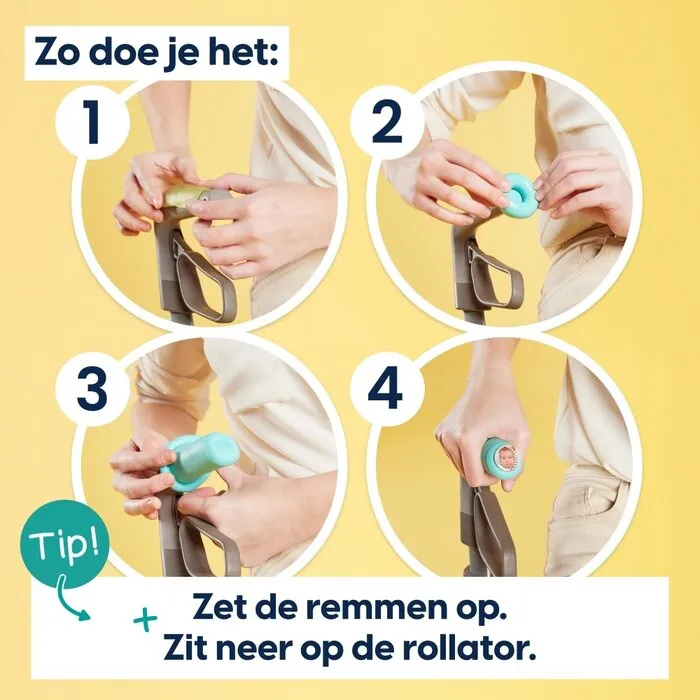 able2  MyRollerSleeve rollator handgreephoes