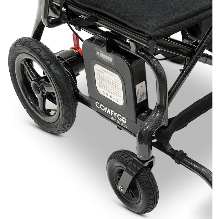 ComfyGO Phoenix Carbon Fiber Elektrische Rolstoel – Lichtgewicht, Opvouwbaar & Reisklaar