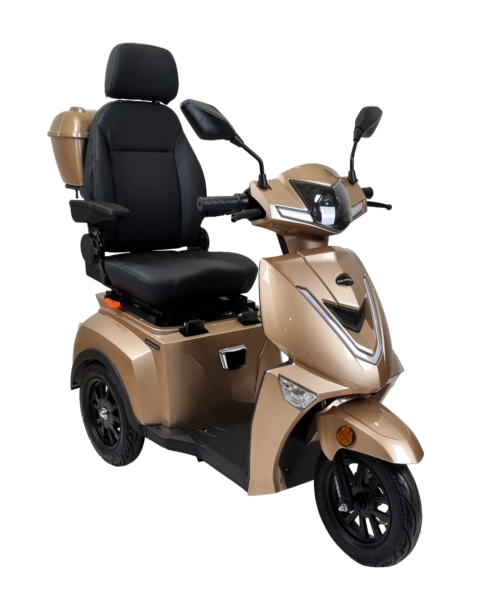 Mega-Mobility Scootmobiel V3 Champagne – Mega-Mobility