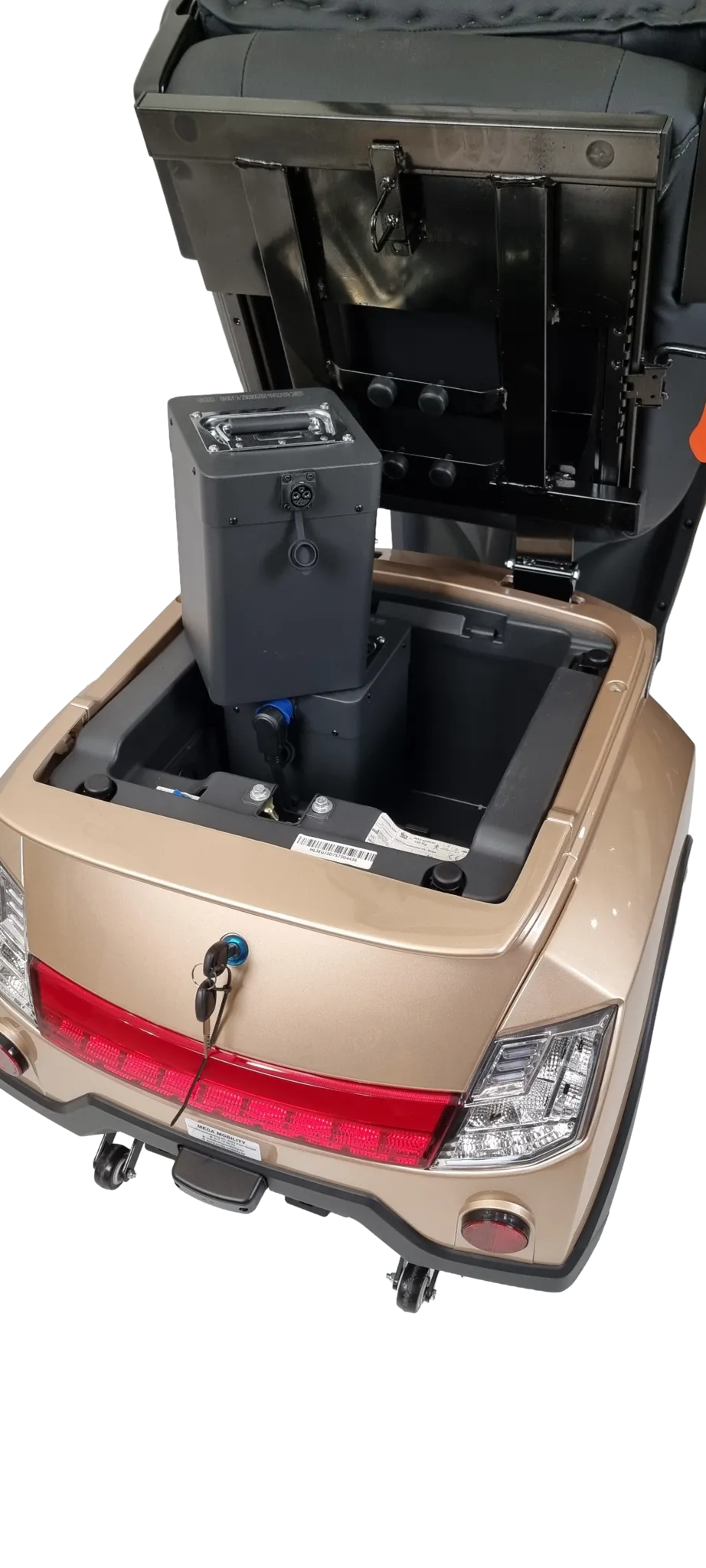 Mega-Mobility Scootmobiel V3 Champagne – Mega-Mobility