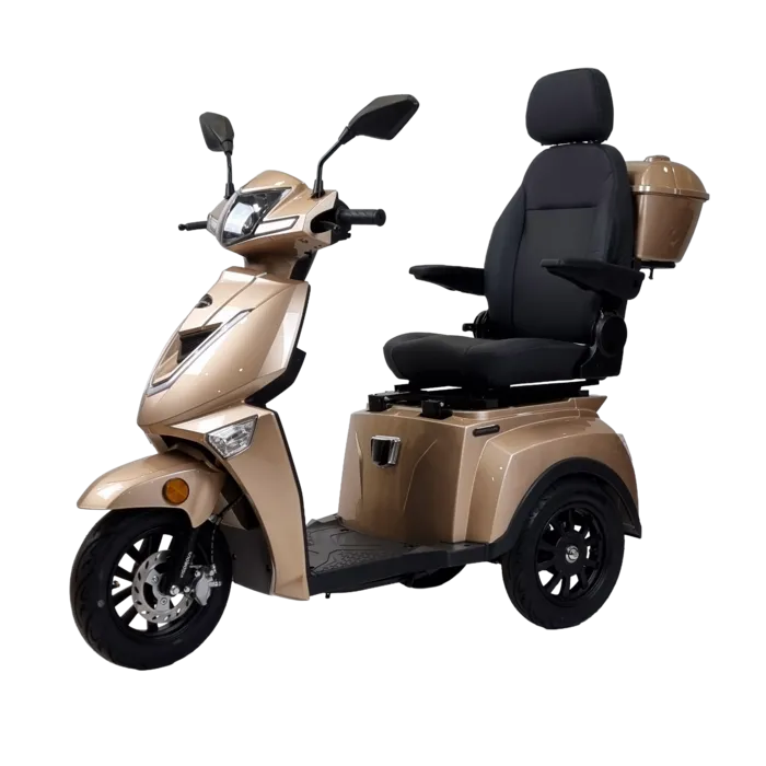 Mega-Mobility Scootmobiel V3 Champagne – Mega-Mobility