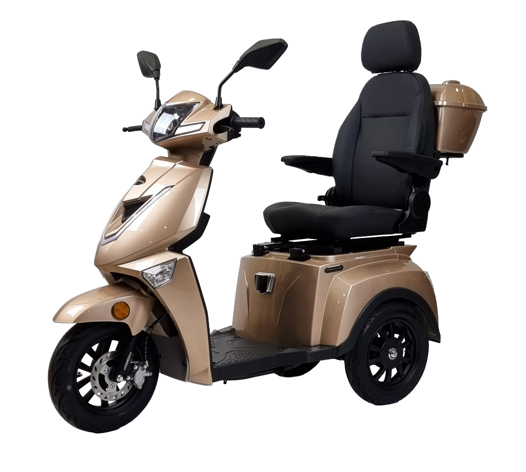 Mega-Mobility Scootmobiel V3 Champagne – Mega-Mobility