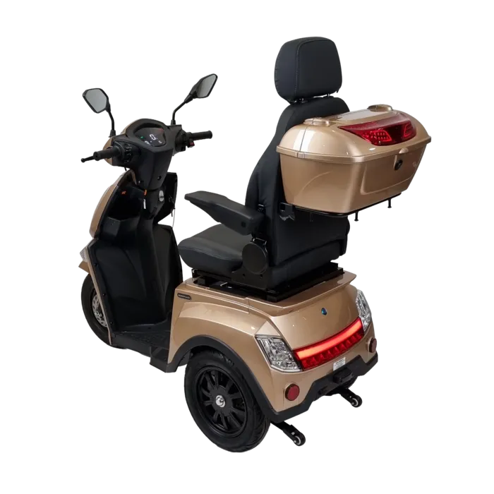 Mega-Mobility Scootmobiel V3 Champagne – Mega-Mobility