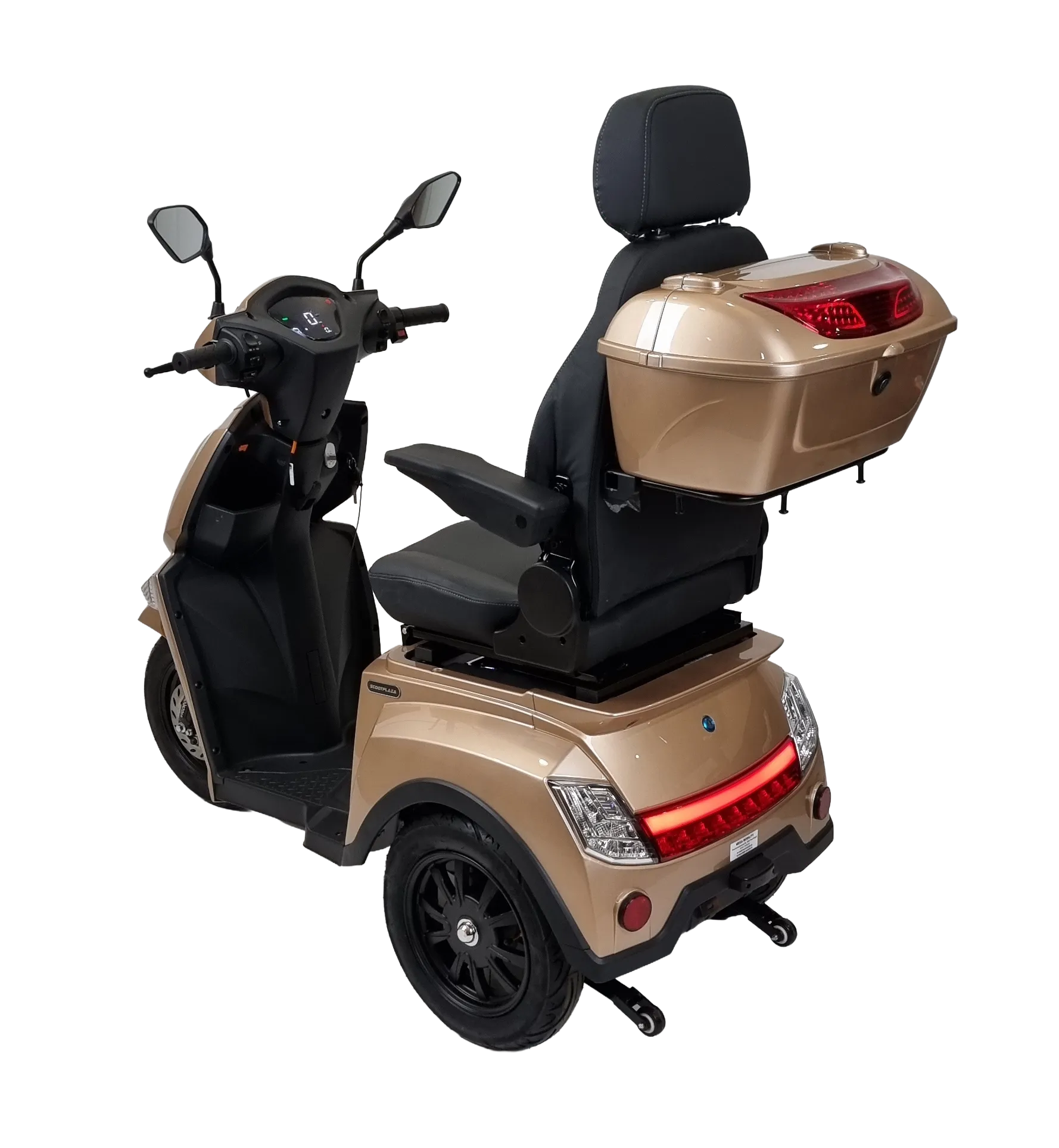 Mega-Mobility Scootmobiel V3 Champagne – Mega-Mobility