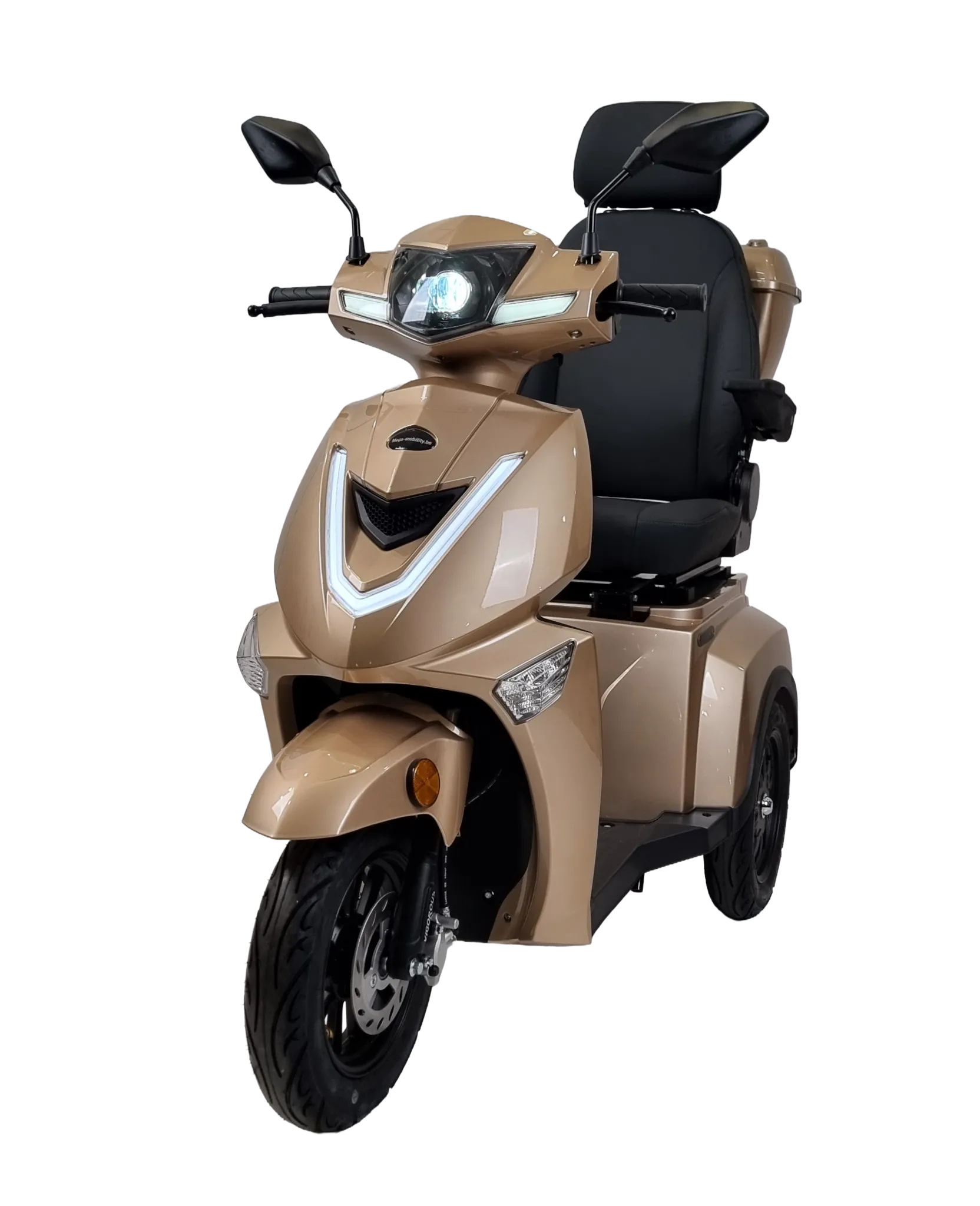 Mega-Mobility Scootmobiel V3 Champagne – Mega-Mobility