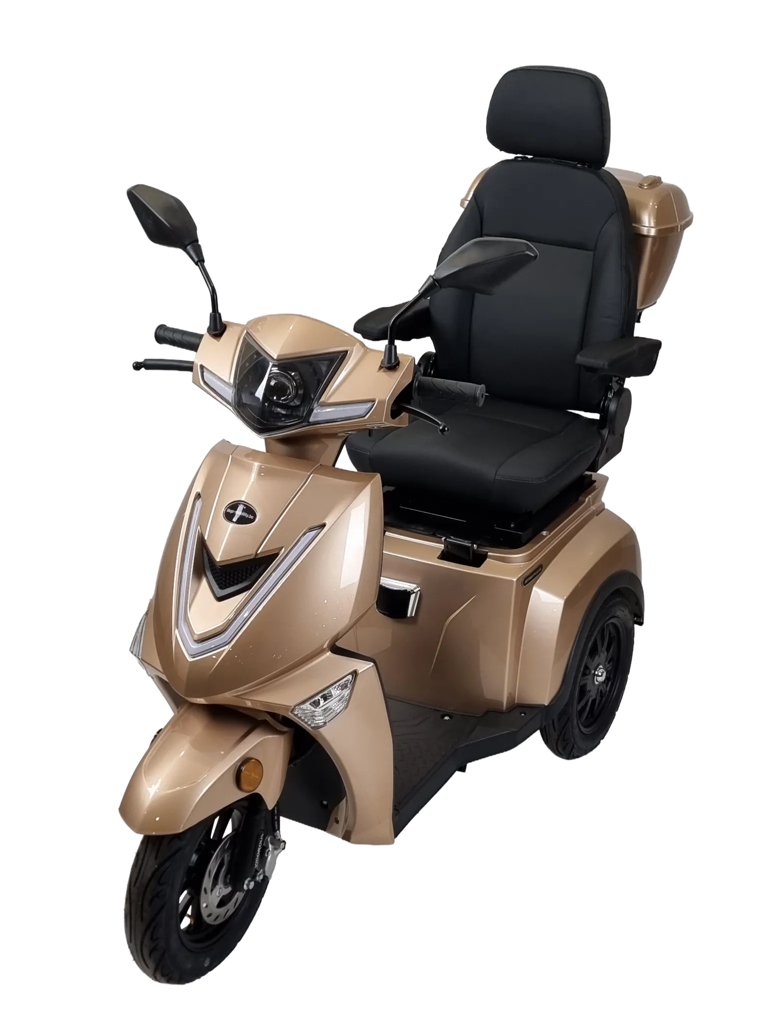 Mega-Mobility Scootmobiel V3 Champagne – Mega-Mobility