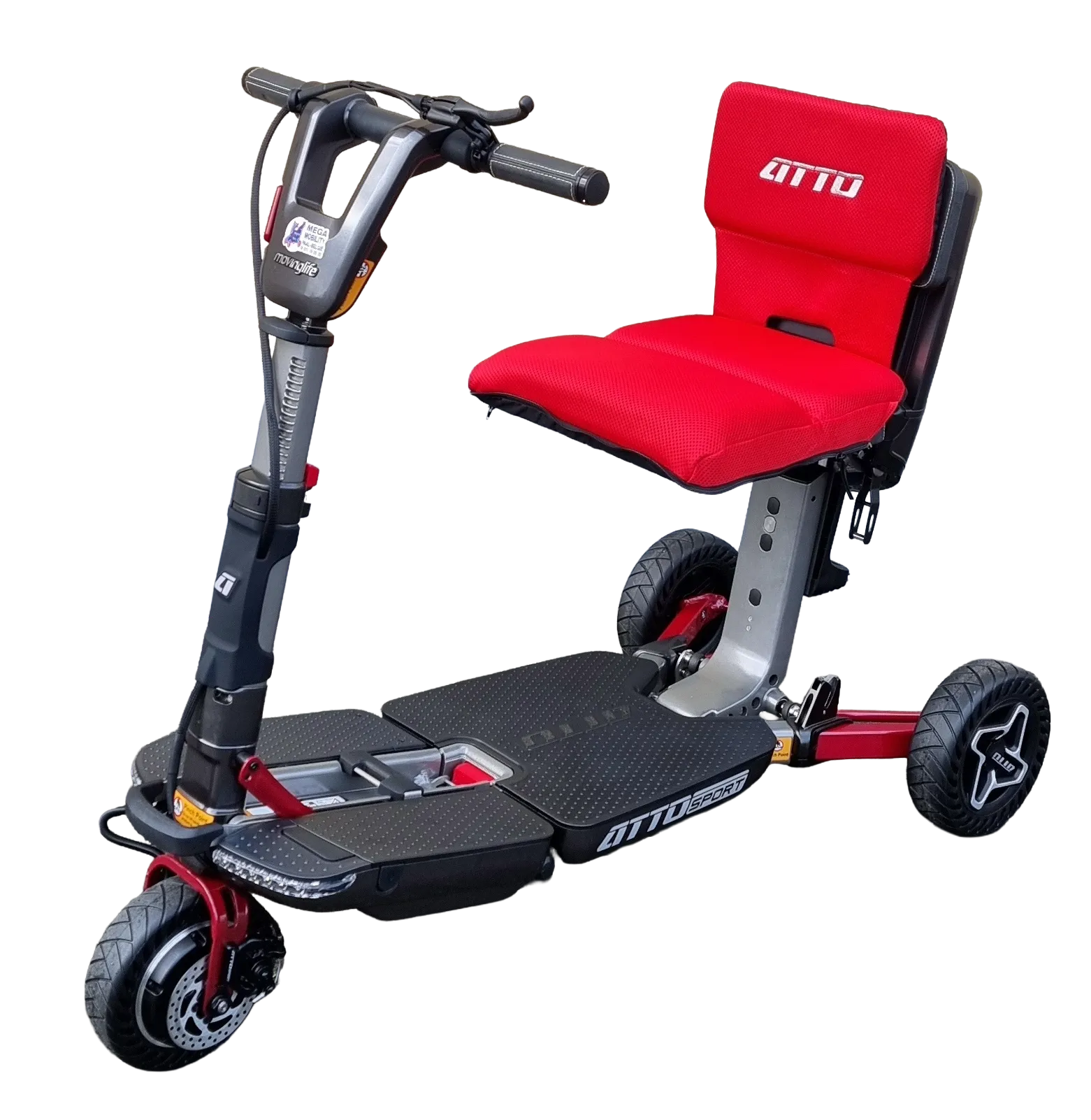 Mega-Mobility ATTO SPORT (DEMO) – Opvouwbare Scootmobiel van Moving Life