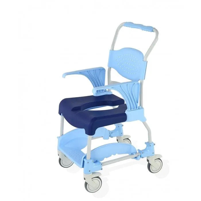 able2  Able2 mobiele douche- en toiletstoel met toiletemmer