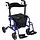 Rollator Duo Deluxe - Rollator en rolstoel in één