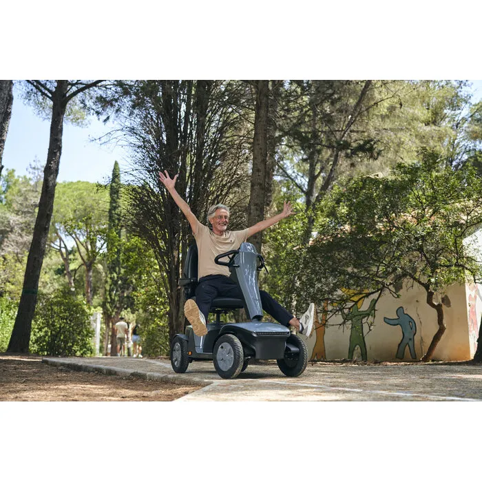 Vermeiren Scootmobiel Kuarz – Design buiten scootmobiel met 45 km actieradius