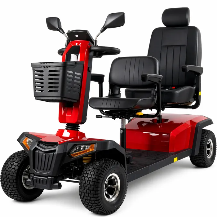 Mega-Mobility Mega 1400E Tandem Scootmobiel 2 Personen Limo All Terrain 70 km