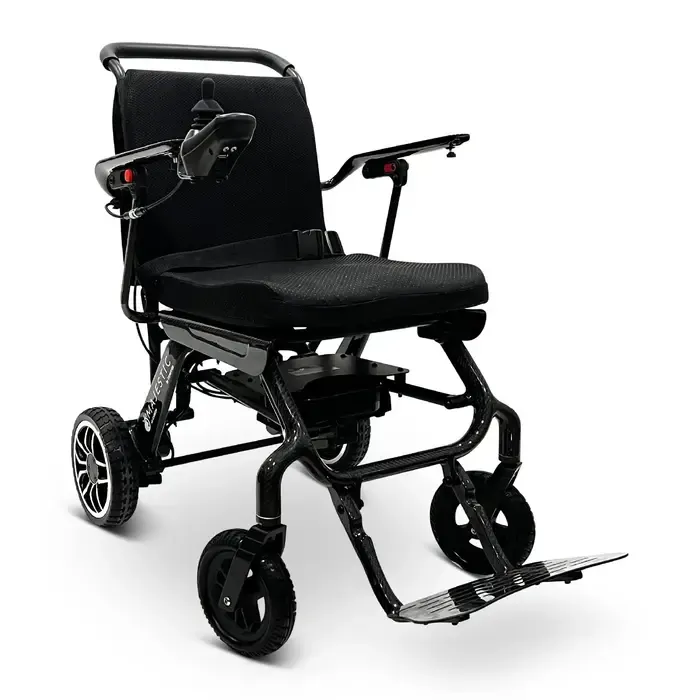 ComfyGO ComfyGO IQ-Carbon Lichtgewicht Opvouwbare Carbon Fiber Elektrische Rolstoel