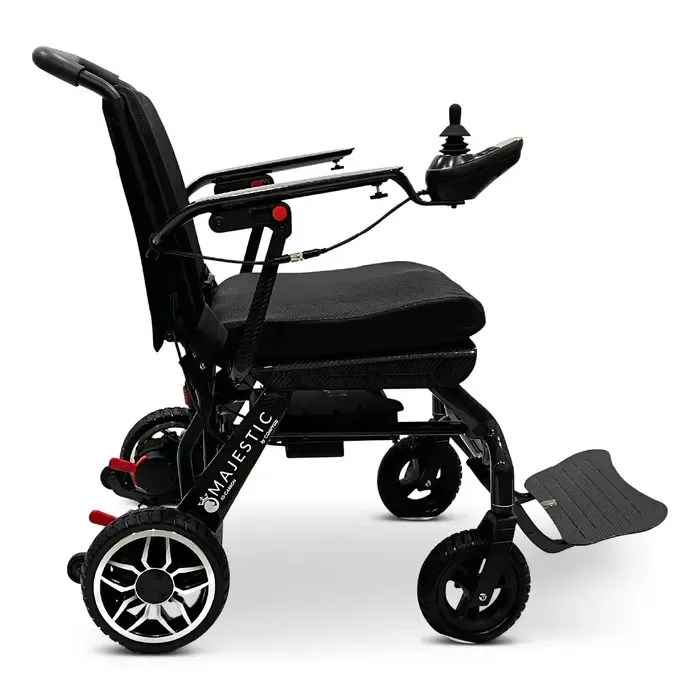 ComfyGO ComfyGO IQ-Carbon Lichtgewicht Opvouwbare Carbon Fiber Elektrische Rolstoel