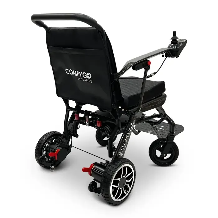 ComfyGO ComfyGO IQ-Carbon Lichtgewicht Opvouwbare Carbon Fiber Elektrische Rolstoel
