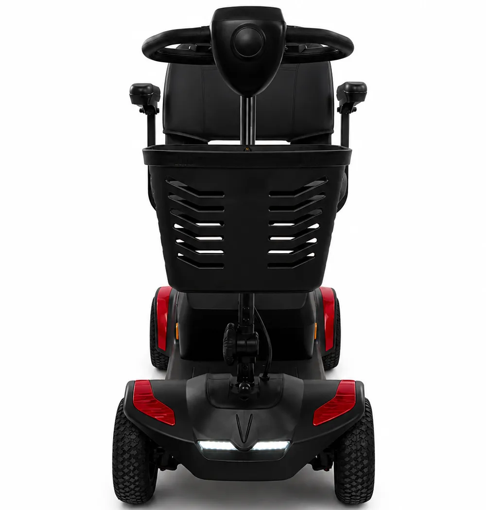 Mega-Mobility Mega Go Elite Max Scootmobiel – Luxe Opvouwbare Scootmobiel met Luchtbanden & Vering