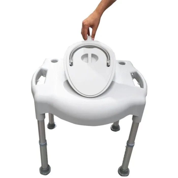 Mega-Mobility Mega Care Chair Douchestoel & Toiletstoel 2-in-1
