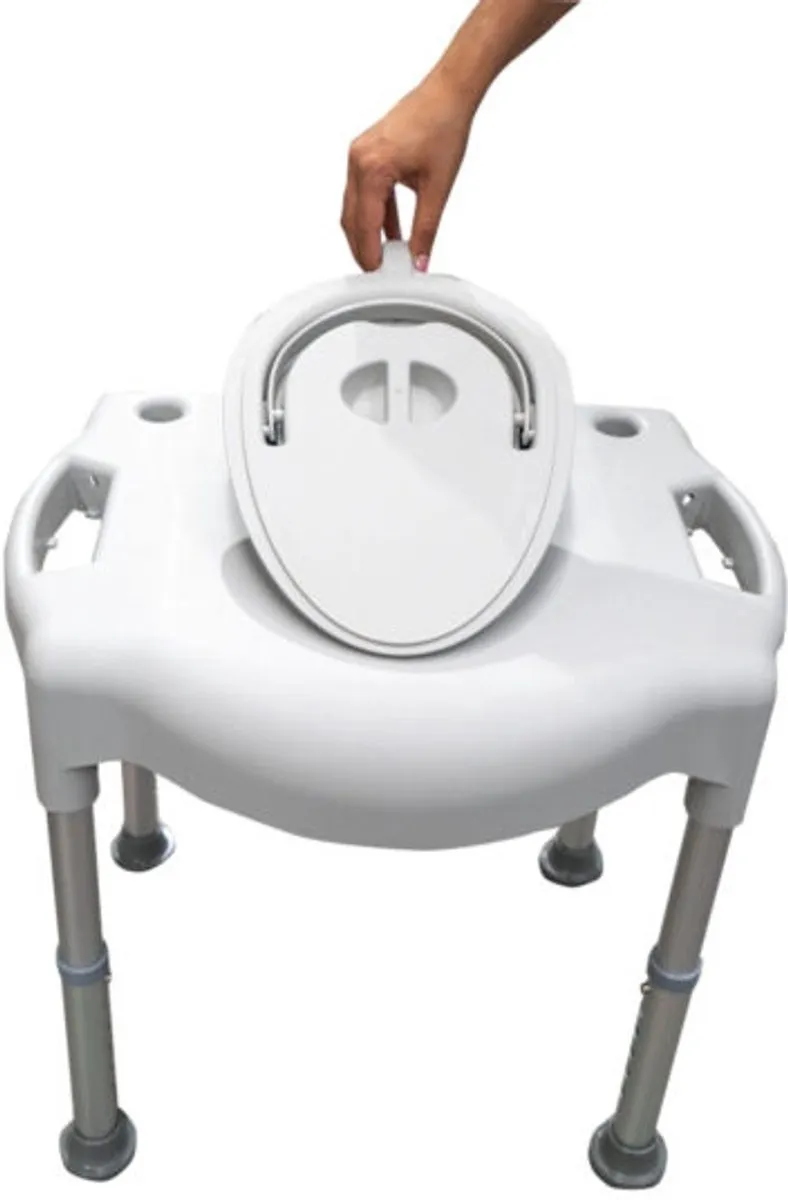 Mega-Mobility Mega Care Chair Douchestoel & Toiletstoel 2-in-1