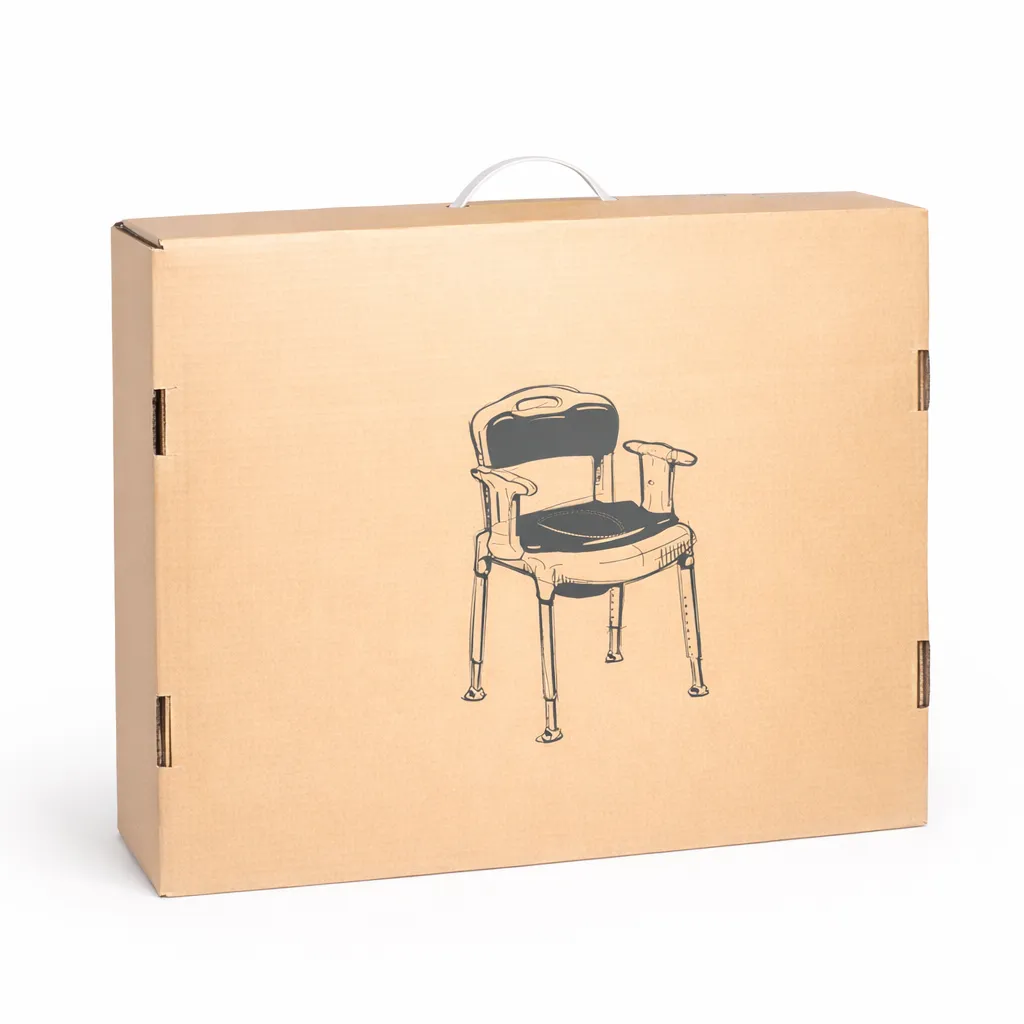 Mega-Mobility Mega Care Chair Douchestoel & Toiletstoel 2-in-1