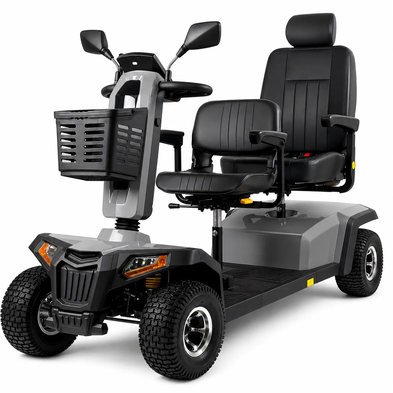 Mega-Mobility Mega 1400E Tandem Scootmobiel 2 Personen Limo All Terrain 70 km