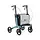 Rollz Flow Lichtgewicht Aluminium Rollator met Zitje