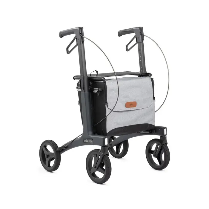 Rollz Rollz Flow Lichtgewicht Aluminium Rollator met Zitje