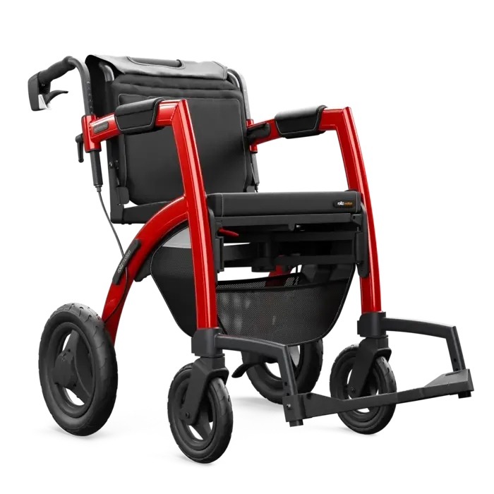 Rollz Rollz Motion Performance 2-in-1 Outdoor Rollator & Rolstoel