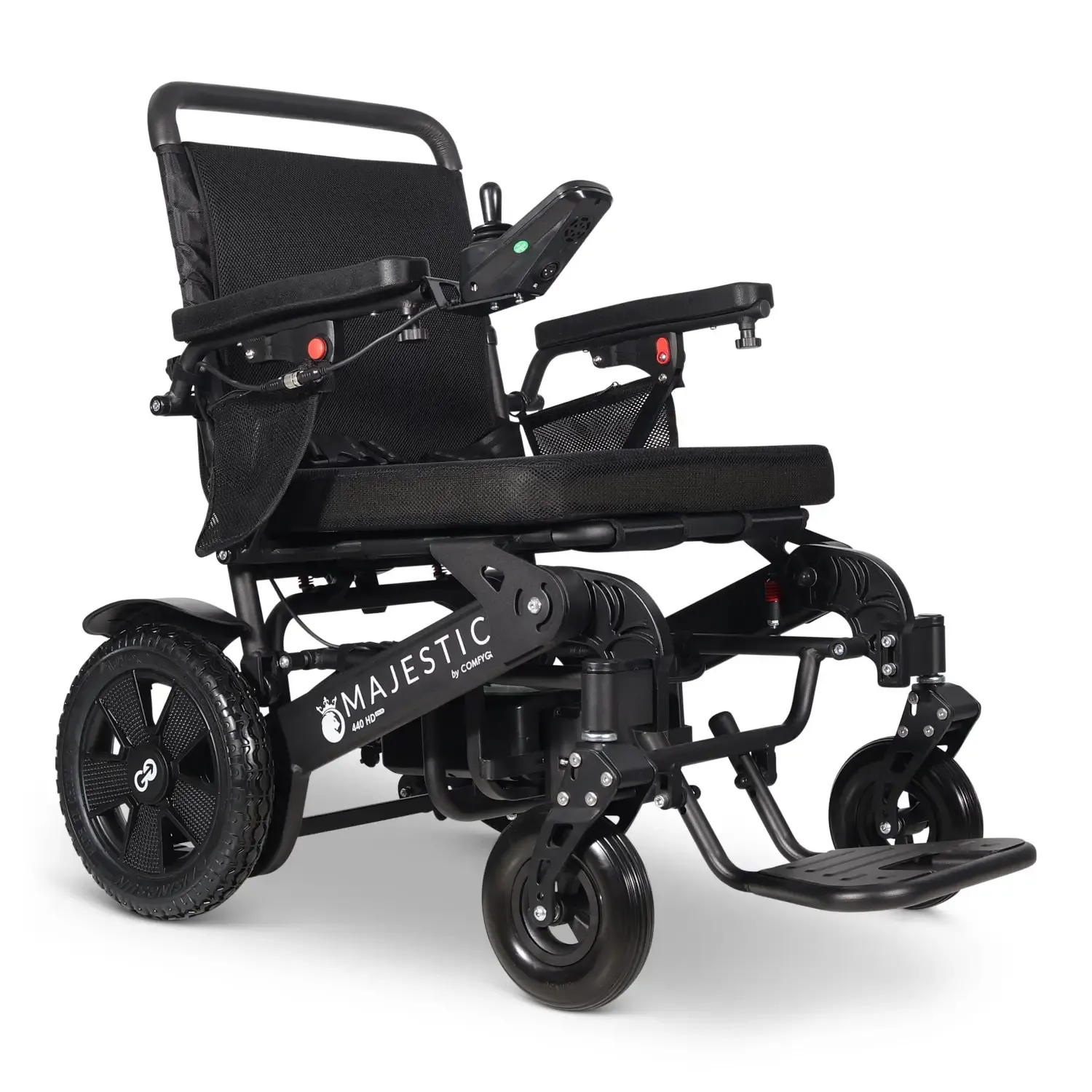 ComfyGO ComfyGO 440 HD PLUS Opvouwbare Bariatrische Elektrische Rolstoel tot 200 kg