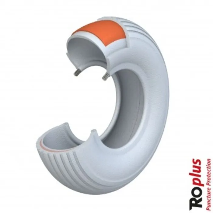 RO Plus Rolstoel Buitenband 24 x 1 3/8 (37-540) Grijs