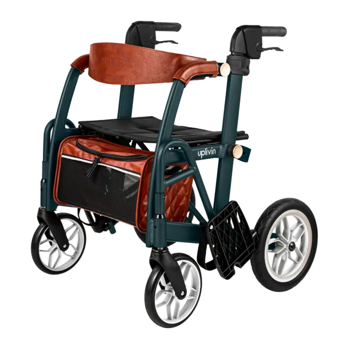 Uplivin Glide 2-in-1 Rollator en Transportstoel