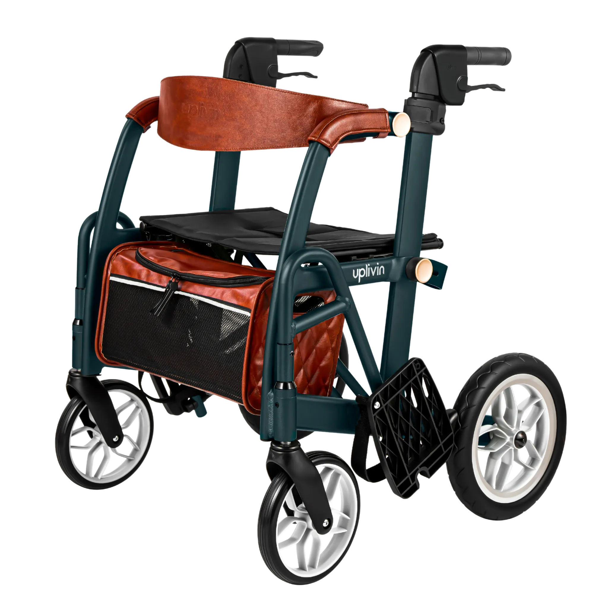 Uplivin Glide 2-in-1 Rollator en Transportstoel