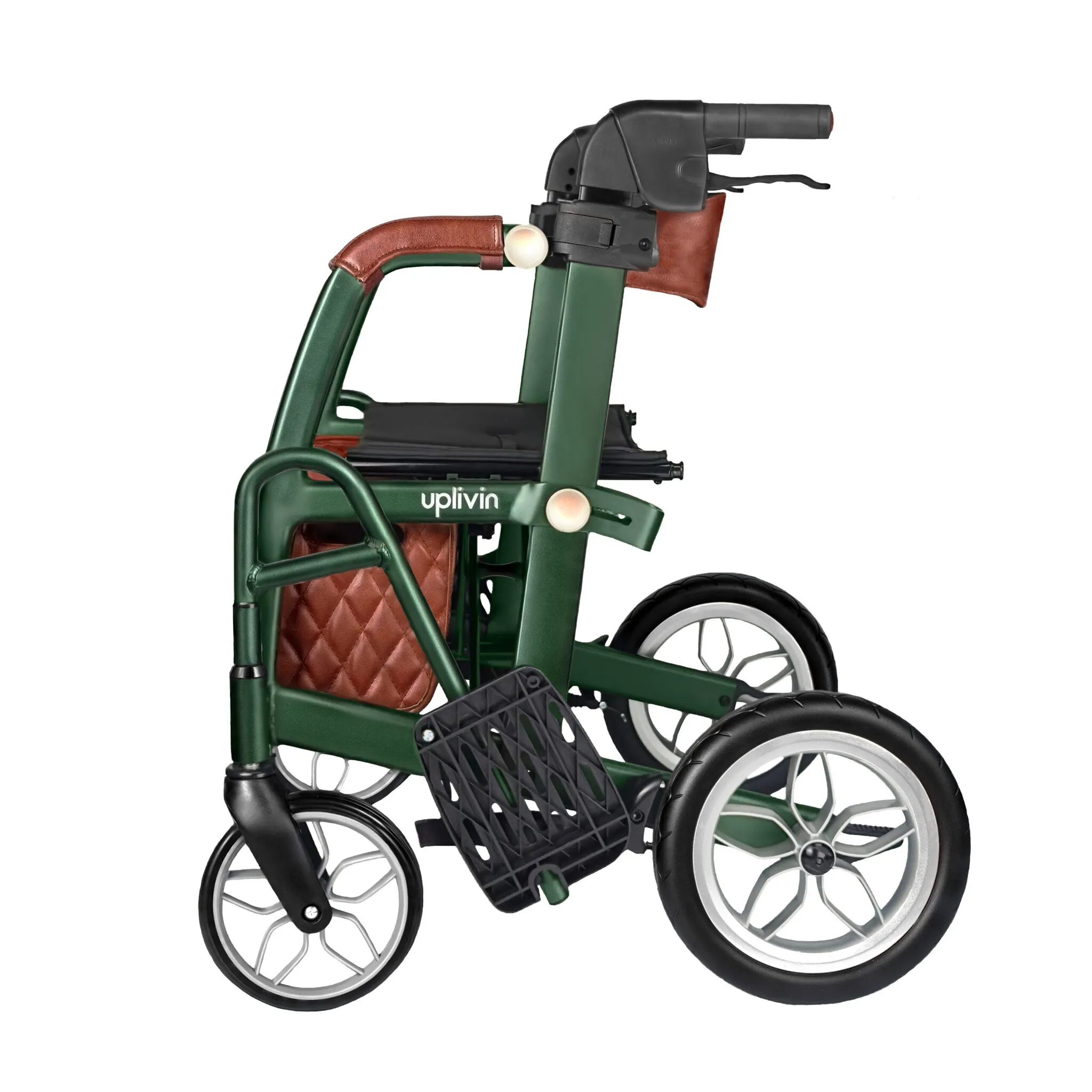 Uplivin Glide 2-in-1 Rollator en Transportstoel