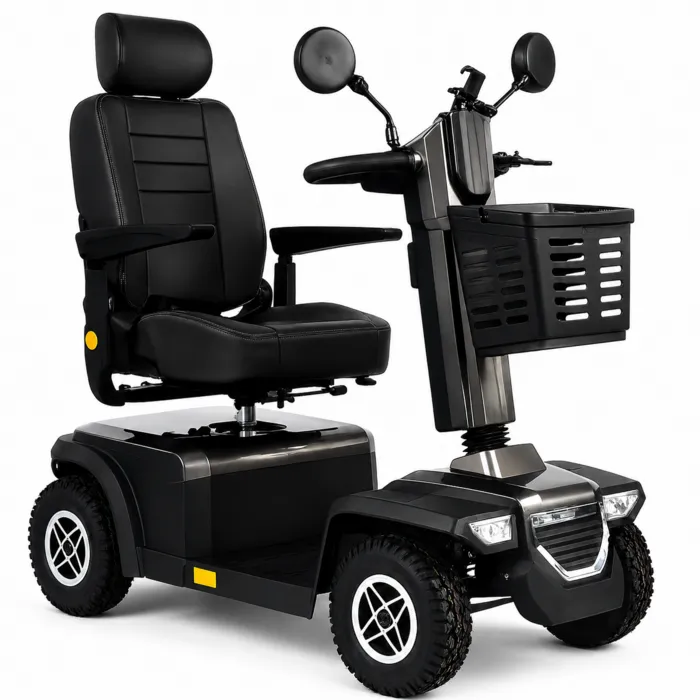 Mega Max 600E Plus Scootmobiel – 12 km/u – 45 km Actieradius