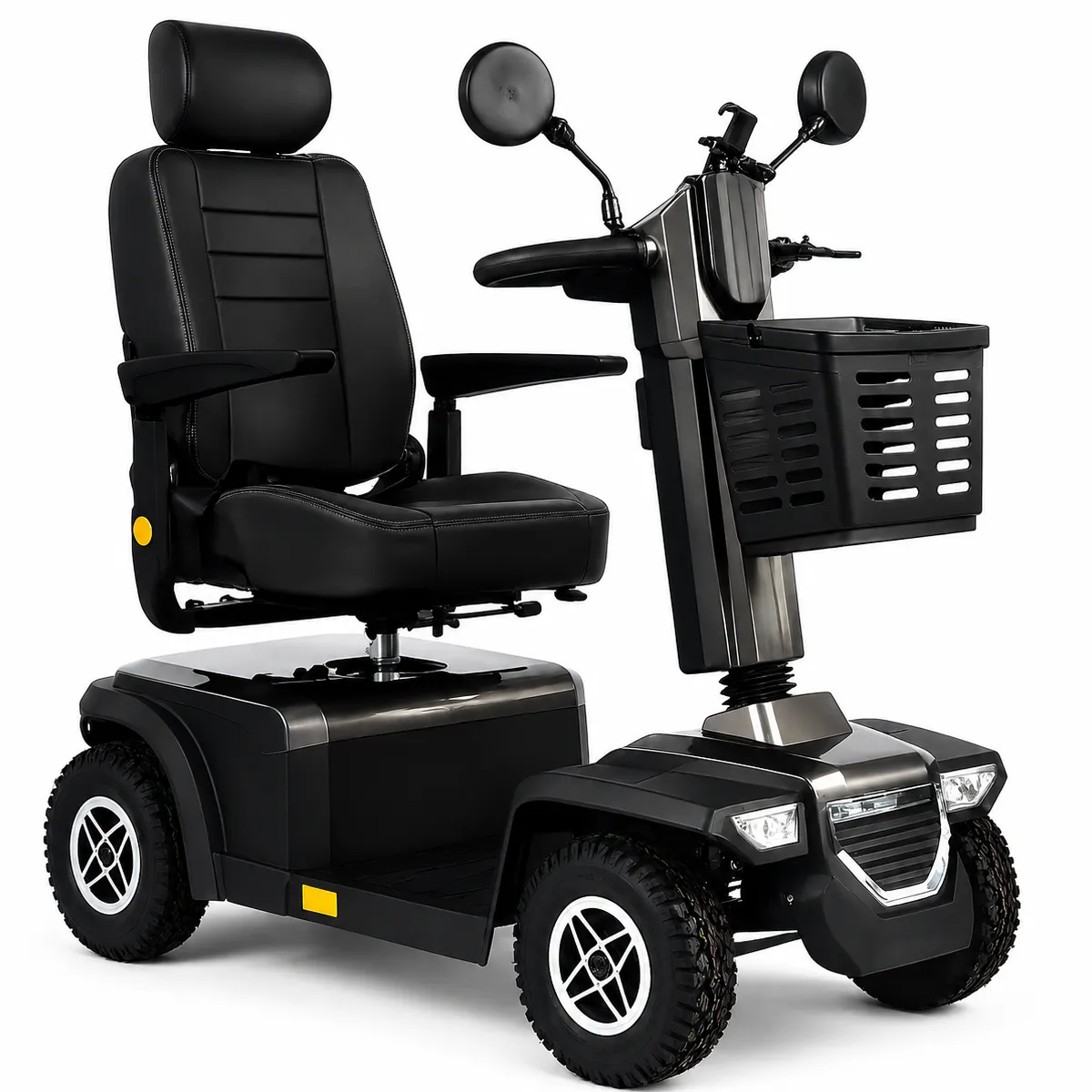 Mega Max 600E Plus Scootmobiel – 12 km/u – 45 km Actieradius