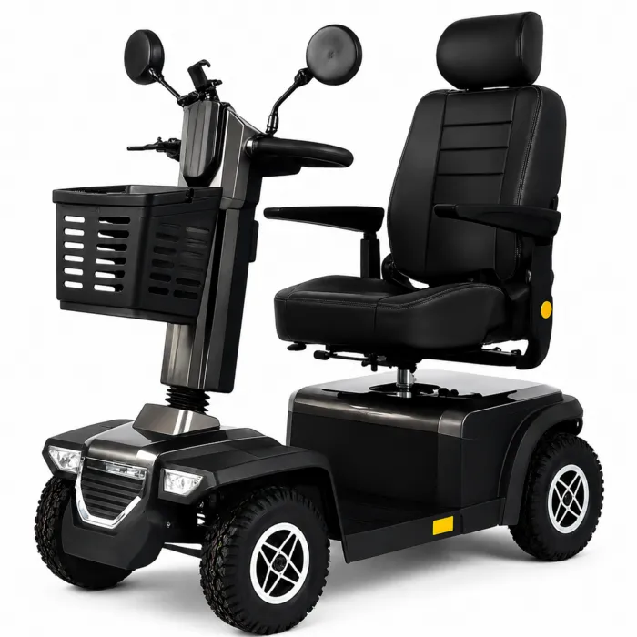Mega Max 600E Plus Scootmobiel – 12 km/u – 45 km Actieradius