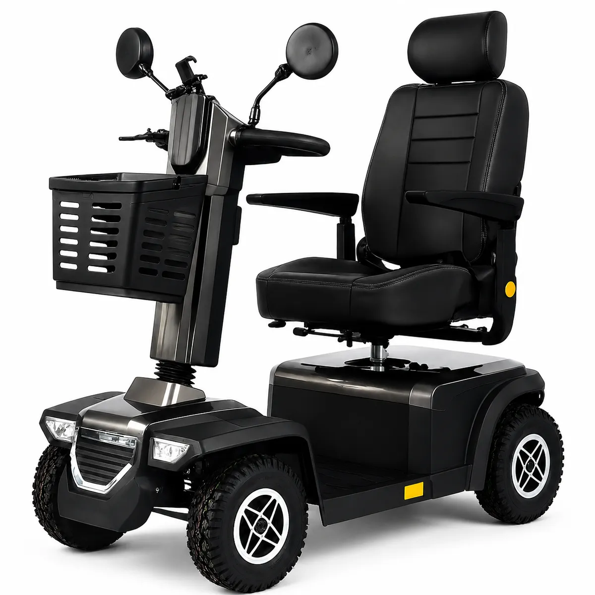 Mega Max 600E Plus Scootmobiel – 12 km/u – 45 km Actieradius