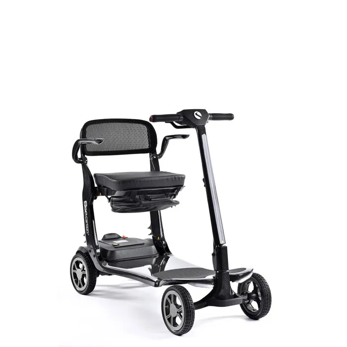 Sunrise Medical  STERLING S50 Carbon – Ultralichte Opvouwbare Scootmobiel – 13 kg