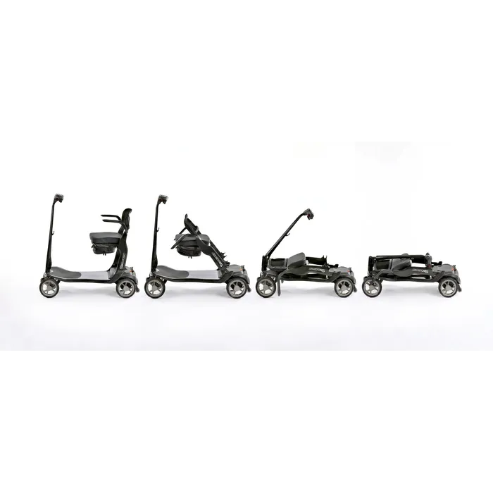 Sunrise Medical  STERLING S50 Carbon – Ultralichte Opvouwbare Scootmobiel – 13 kg